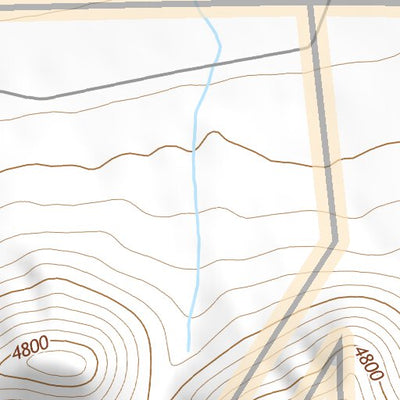 40118NE Page 20 Eugene Mountains Topo Preview 3