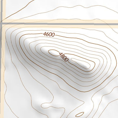 40118NE Page 21 Eugene Mountains Topo Preview 3