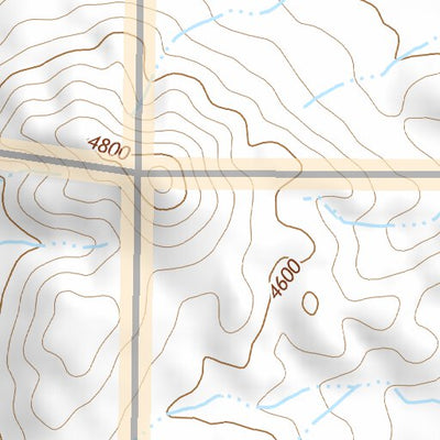40118NE Page 22 Eugene Mountains Topo Preview 3