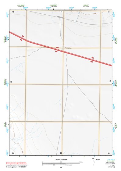 40118NE Page 23 Eugene Mountains Topo Preview 1