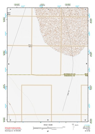 40118NE Page 27 Eugene Mountains Topo Preview 1