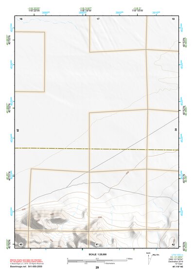 40118NE Page 29 Eugene Mountains Topo Preview 1
