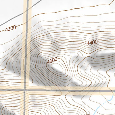 40118NE Page 29 Eugene Mountains Topo Preview 3