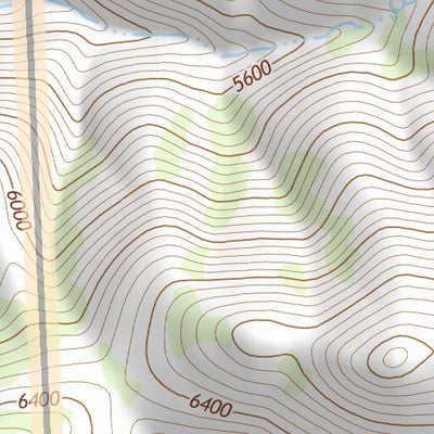 40118NE Page 31 Eugene Mountains Topo Preview 3