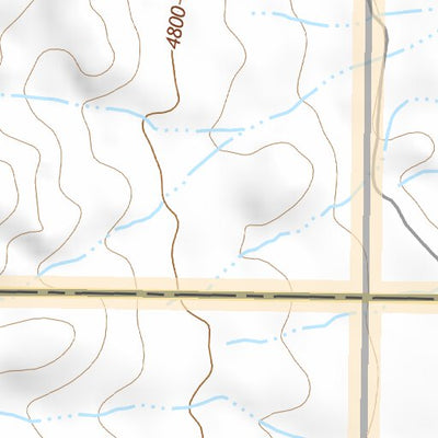 40118NE Page 34 Eugene Mountains Topo Preview 2