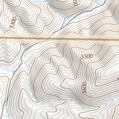40118NE Page 37 Eugene Mountains Topo Preview 2