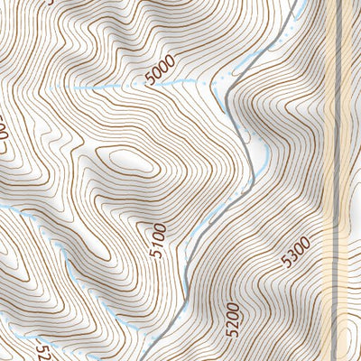 40118NE Page 37 Eugene Mountains Topo Preview 3