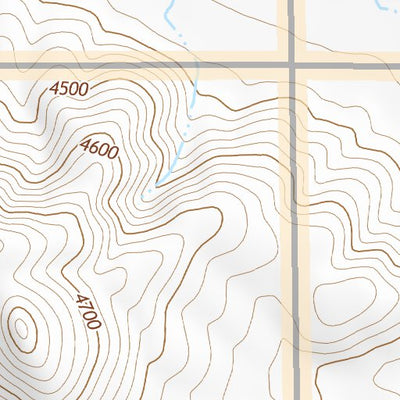 40118NE Page 39 Eugene Mountains Topo Preview 3