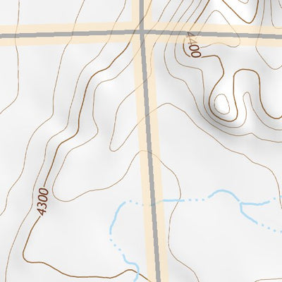 40118NE Page 40 Eugene Mountains Topo Preview 2