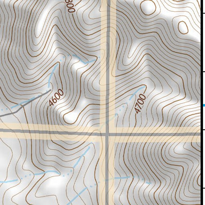 40118NE Page 40 Eugene Mountains Topo Preview 3