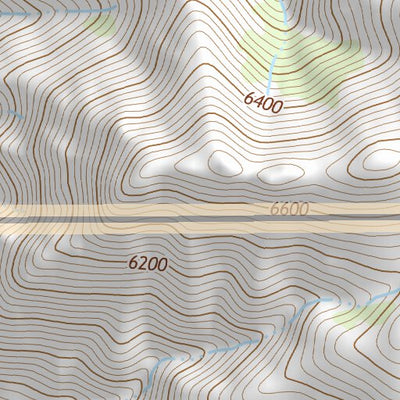 40118NE Page 43 Eugene Mountains Topo Preview 3