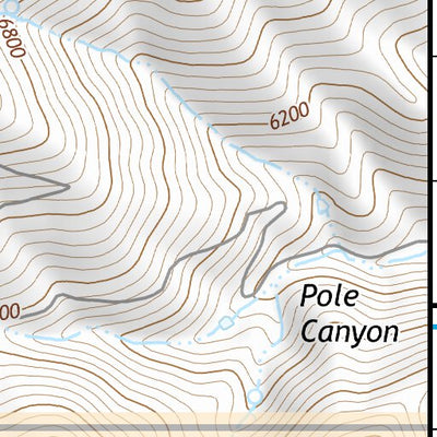 40118NE Page 44 Eugene Mountains Topo Preview 3