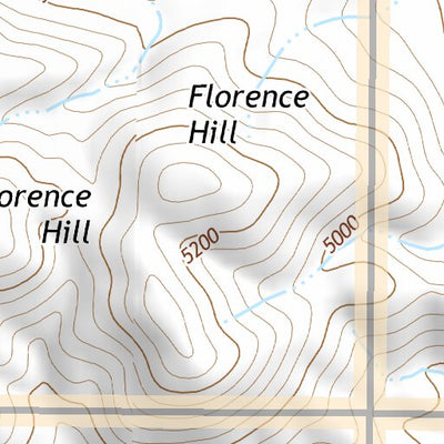 40118NE Page 46 Eugene Mountains Topo Preview 3