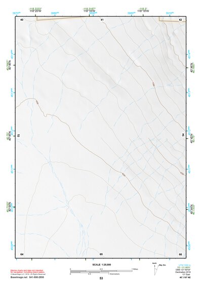 40118NE Page 53 Eugene Mountains Topo Preview 1