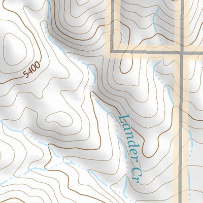 40118NE Page 56 Eugene Mountains Topo Preview 3