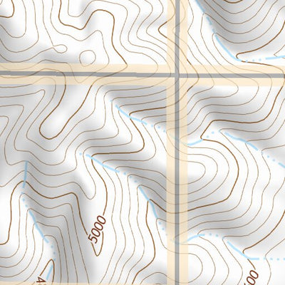 40118NE Page 57 Eugene Mountains Topo Preview 3