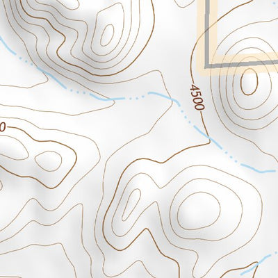 40118NE Page 60 Eugene Mountains Topo Preview 3