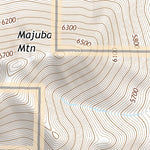 40118NE Page 61 Eugene Mountains Topo Preview 3