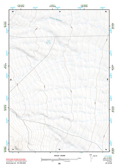 40118NE Page 63 Eugene Mountains Topo Preview 1