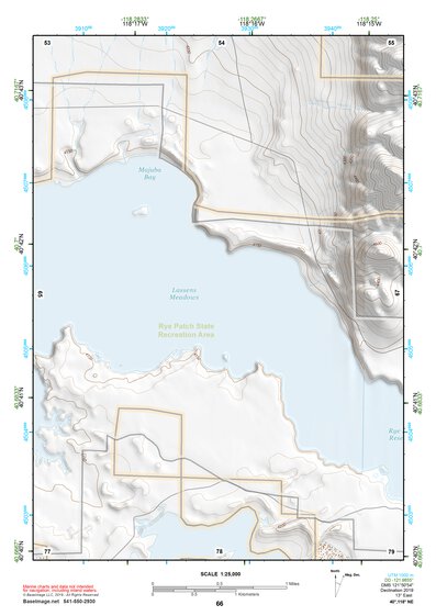 40118NE Page 66 Eugene Mountains Topo Preview 1