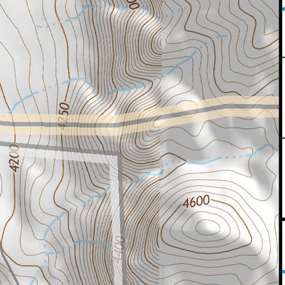40118NE Page 66 Eugene Mountains Topo Preview 3