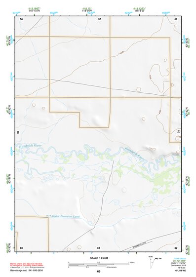 40118NE Page 69 Eugene Mountains Topo Preview 1