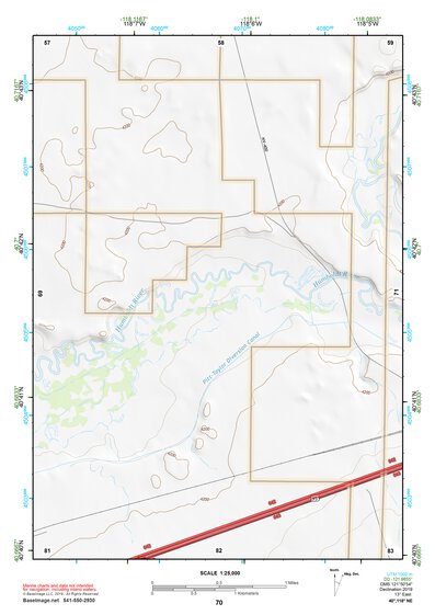 40118NE Page 70 Eugene Mountains Topo Preview 1