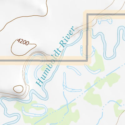 40118NE Page 70 Eugene Mountains Topo Preview 3