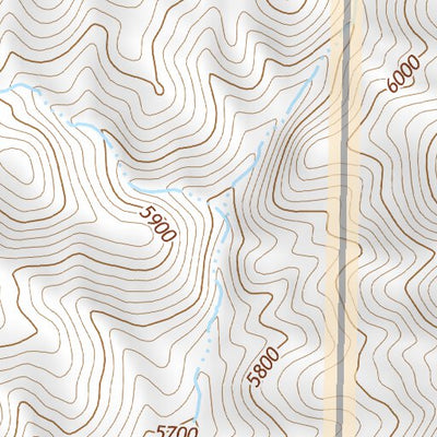 40118NE Page 73 Eugene Mountains Topo Preview 2