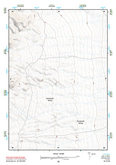 40118NE Page 75 Eugene Mountains Topo Preview 1