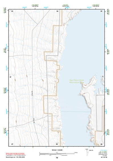 40118NE Page 76 Eugene Mountains Topo Preview 1