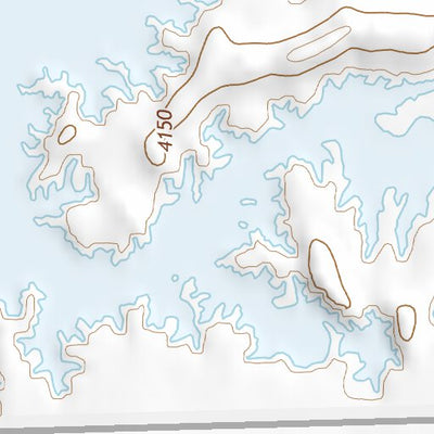 40118NE Page 77 Eugene Mountains Topo Preview 3