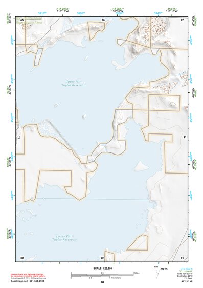 40118NE Page 78 Eugene Mountains Topo Preview 1