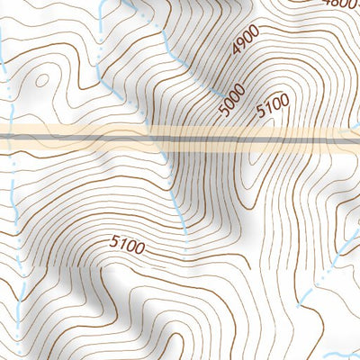 40118NE Page 82 Eugene Mountains Topo Preview 3