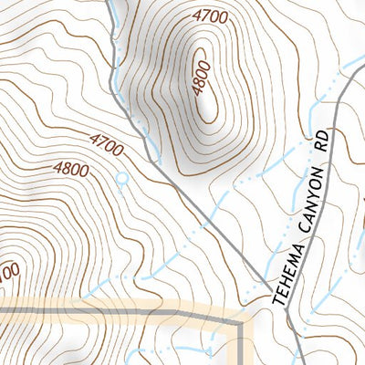40118NE Page 83 Eugene Mountains Topo Preview 3