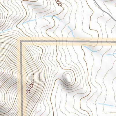 40118NE Page 87 Eugene Mountains Topo Preview 3