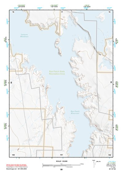 40118NE Page 89 Eugene Mountains Topo Preview 1