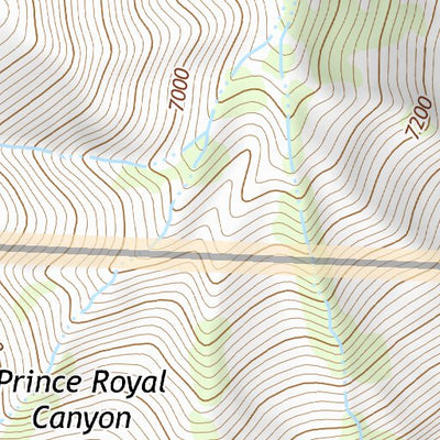 40118NE Page 93 Eugene Mountains Topo Preview 3