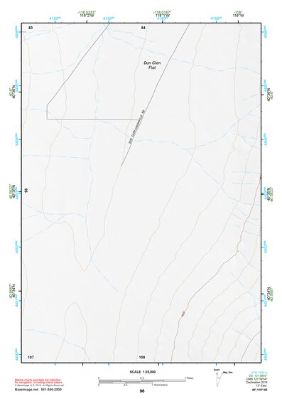 40118NE Page 96 Eugene Mountains Topo Preview 1