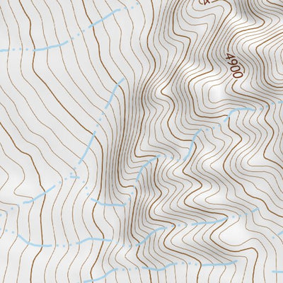 40118NE Page 102 Eugene Mountains Topo Preview 3