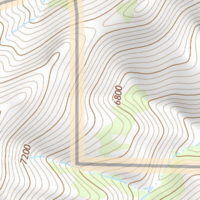 40118NE Page 105 Eugene Mountains Topo Preview 2