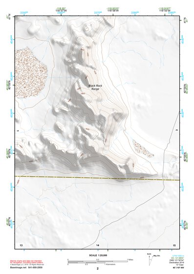 40118NW Page 2 Eugene Mountains Topo Preview 1