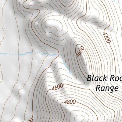 40118NW Page 2 Eugene Mountains Topo Preview 3