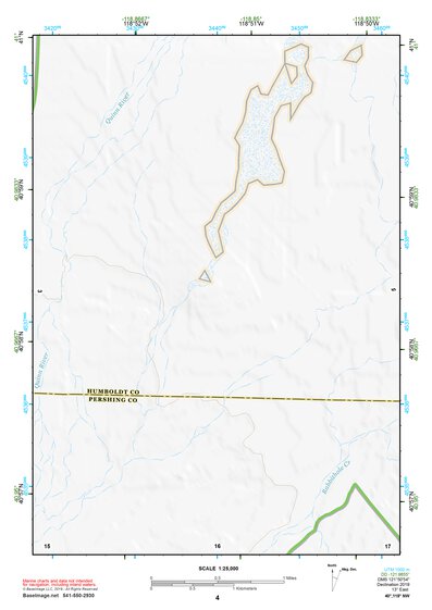 40118NW Page 4 Eugene Mountains Topo Preview 1