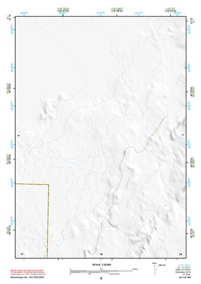 40118NW Page 6 Eugene Mountains Topo Preview 1