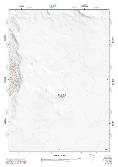 40118NW Page 13 Eugene Mountains Topo Preview 1