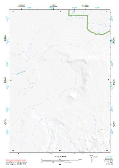 40118NW Page 15 Eugene Mountains Topo Preview 1