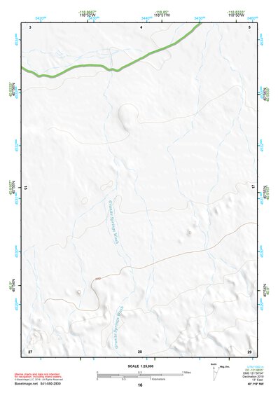 40118NW Page 16 Eugene Mountains Topo Preview 1