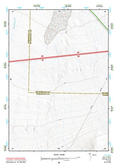 40118NW Page 30 Eugene Mountains Topo Preview 1