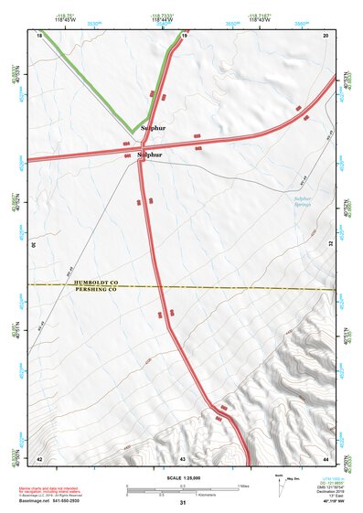 40118NW Page 31 Eugene Mountains Topo Preview 1